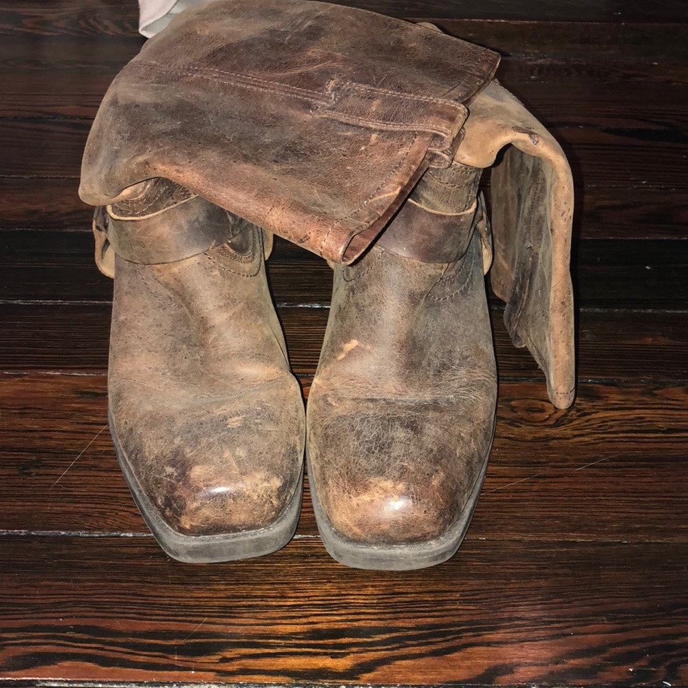 Brown riding boots size 11